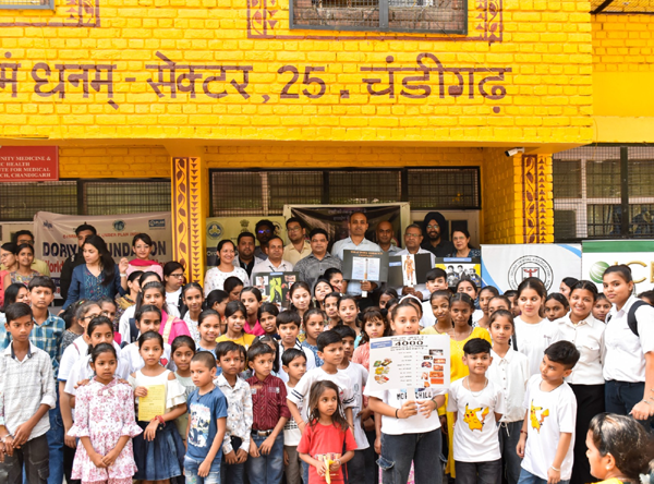 WORLD NO TOBACCO DAY 2024 celebrated at Public Health Dispensary Sector - 25, Chandigarh by department of OHSC, PGIMER, Chandigarh